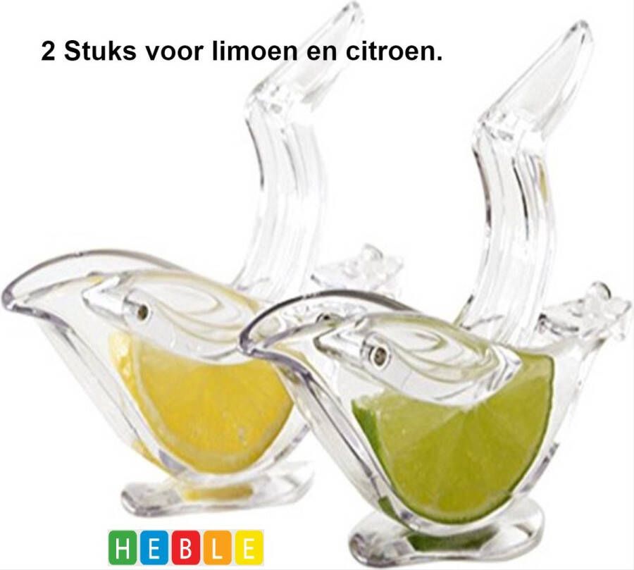 Heble *** LUXE Citruspers Citroenpers Citruspers handmatig Limoenpers Lemon squeezer van ***