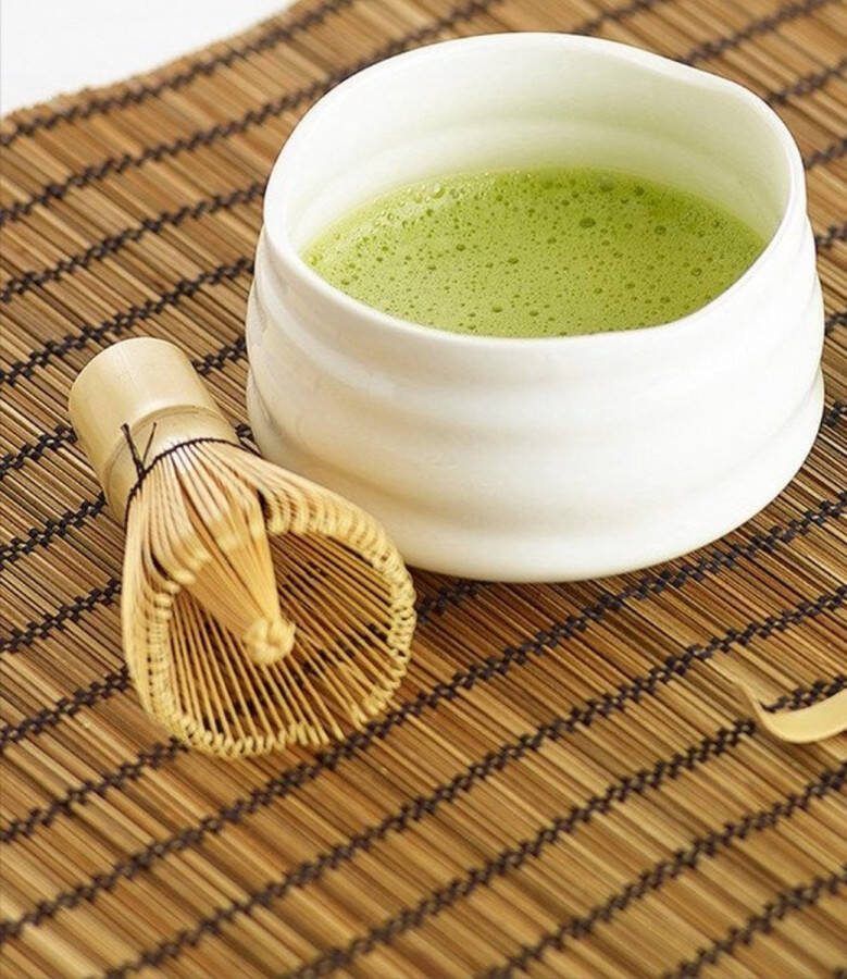 Heble *** Matcha Klopper Garde Bamboe klopper Verse Thee maken van ***