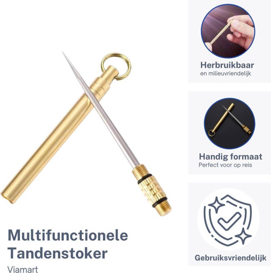 Heble ***Multifunctioneel Milieuvriendelijk & Herbruikbaar Tandenstoker Altijd bij de hand van ***