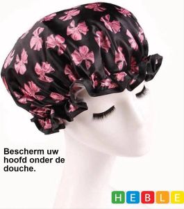 Heble *** Premium Douche Muts Degelijke BadMuts Duurzaam Droge Haren Shower Cap van ***