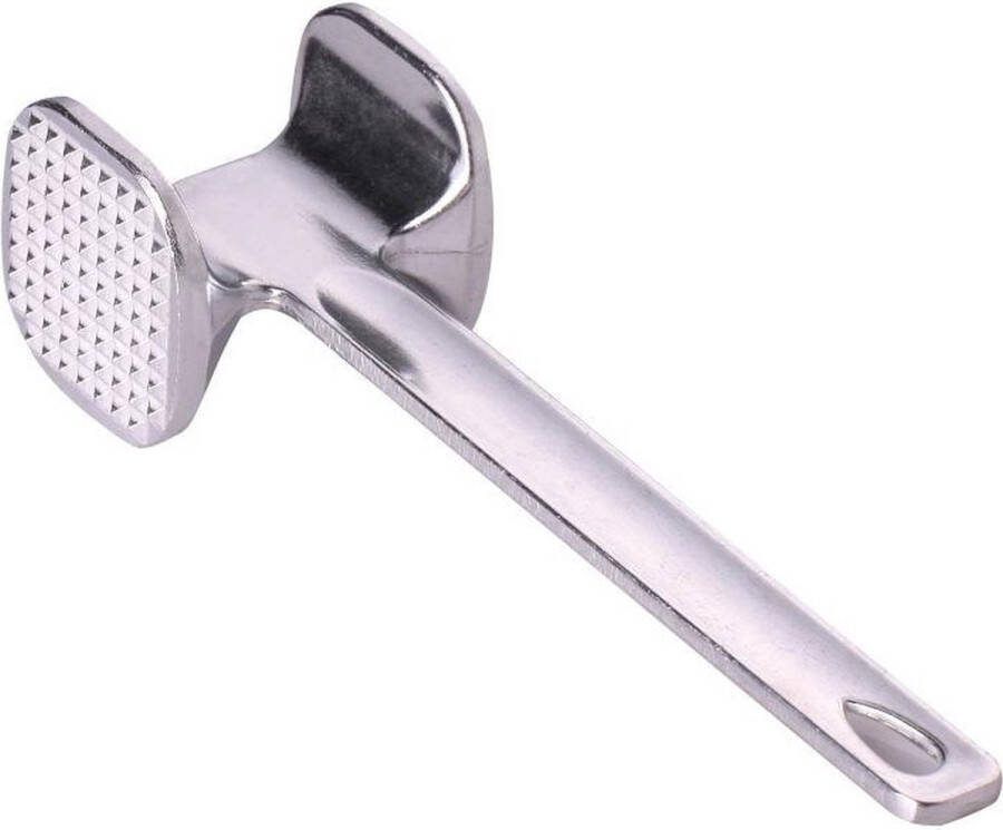 Heble *** Vleeshamer Tweezijdig Hamer Aluminium Zilverkleurig van ***