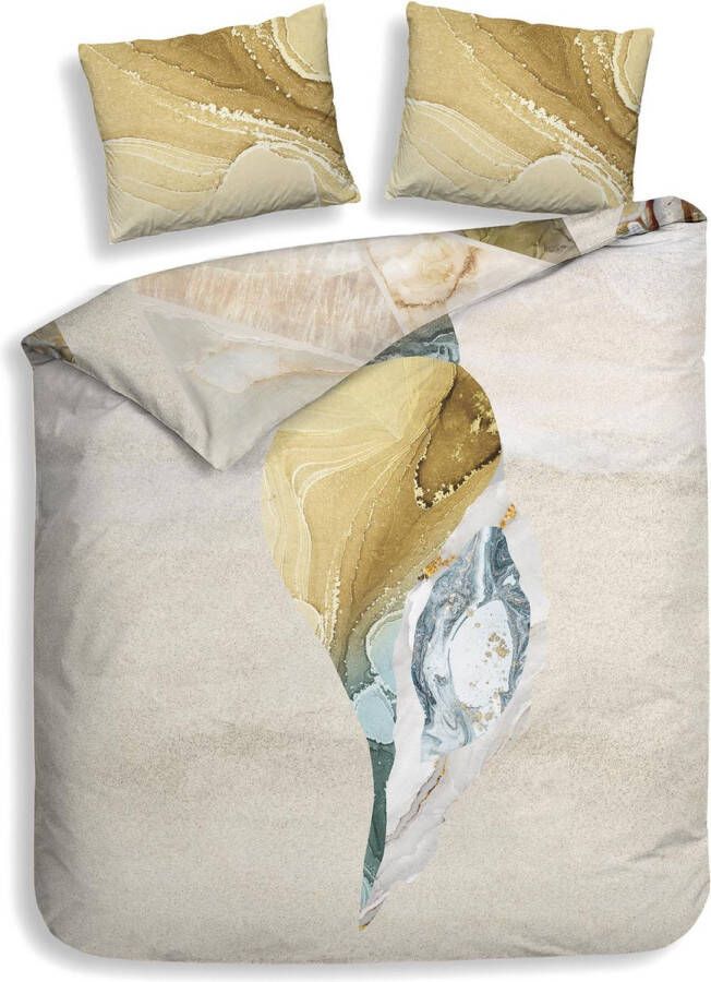 Heckett & Lane Heckettlane dekbedovertrek Athena Grijs Lits-jumeaux XL 260x200 220 cm