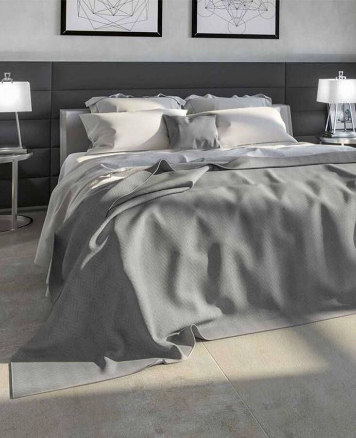 Heckettlane Bedsprei Valdez 180x260 cm Grey