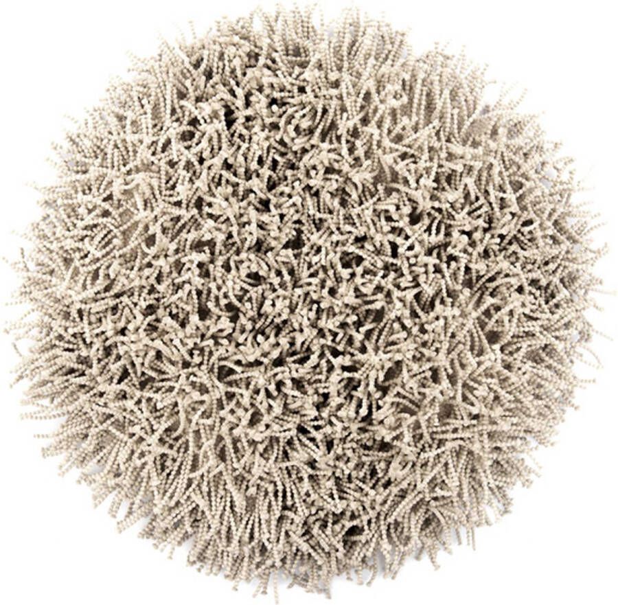 Heckett & Lane Badmat Busto Lichtgrijs Badmat Rond Ø 60 Cm