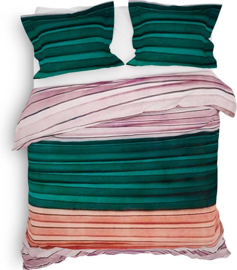 Heckett & Lane Dorothy dekbedovertrek Lits-jumeaux (240x200 220 cm + 2 slopen) PU Multi