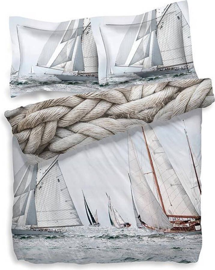 Heckettlane Heckett & Lane Elbow Dekbedovertrek Tweepersoons 200x200 220 cm Multi