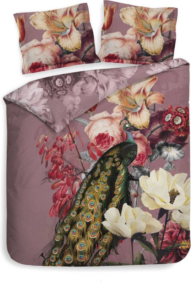 Heckett & Lane Heckettlane Fonda Dekbedovertrek Lits-jumeaux 260x200 220 cm Floral Pink