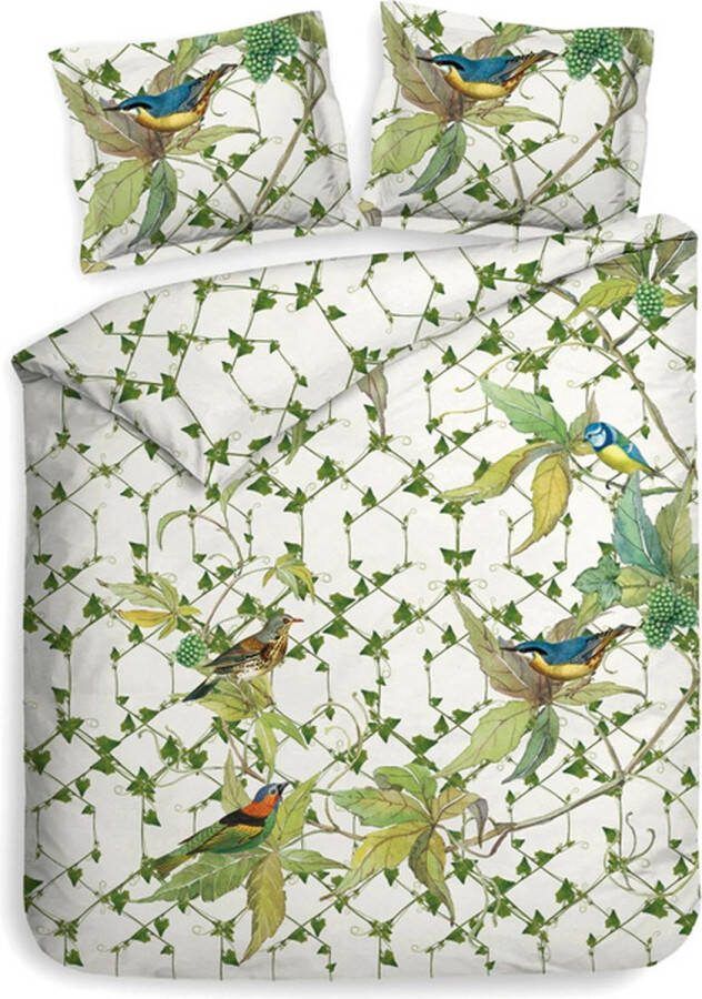 Heckettlane Heckett & Lane Gilbert Dekbedovertrek Tweepersoons 200x200 220 cm White