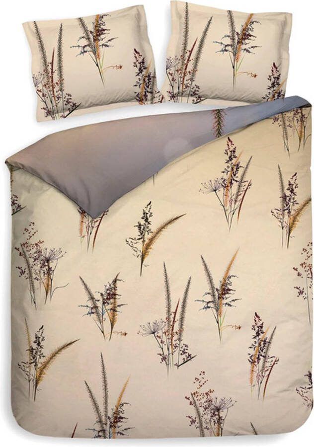 Heckettlane Heckett & Lane Hamilton Dekbedovertrek Lits Jumeaux 260x200 220cm Katoen Satijn dekbedovertrek Off White