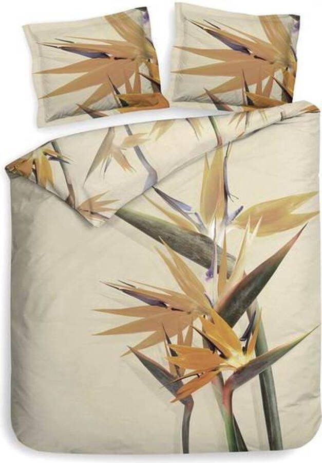 Heckettlane Heckett & Lane Kayra Dekbedovertrek Tweepersoons 200x200 220 cm Oranje