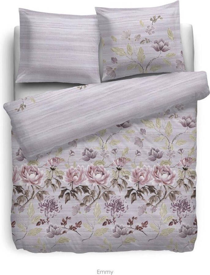 Heckettlane HnL Living Emmy Dekbedovertrek Litsjumeaux 260 x 200 220 cm Lilac