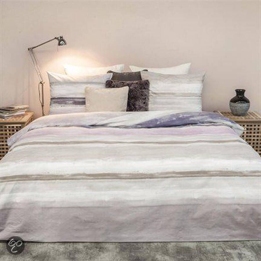 Heckettlane HnL Pure Cotton Cas dekbedovertrek Lila eenpersoons (140x200 220 cm + 1 sloop)