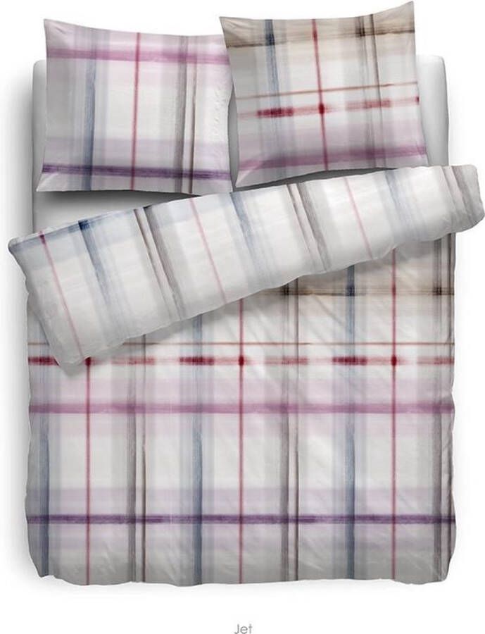 Heckettlane HNL Pure Cotton Jet Dekbedovertrek Eenpersoons 135x200 + 80x80 cm Multi