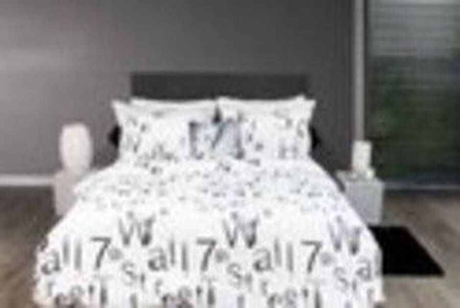 Heckettlane HNL Refined Satin dekbedovertrek Wallstreet Off-white Lits-jumeaux (240x200 220 cm + 2 slopen)