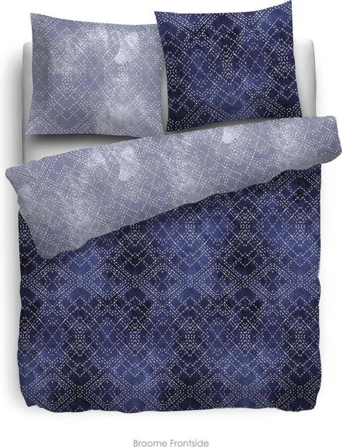 Heckettlane HNL Velvet Touch Broome Dekbedovertrek 135x200 + 80x80 cm Blue