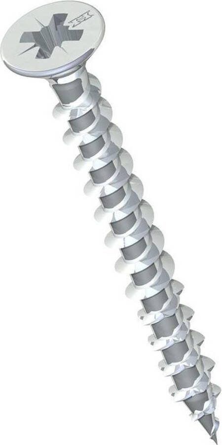 Heco FIX plus schroeven verzinkt Pozidrive PZ-2 platverzonken kop 5 x 30 mm 200 stuks