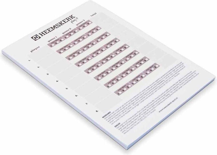 Heemskerk Sport Heemskerk Sjoel Score formulieren blocnote met 50 pagina's