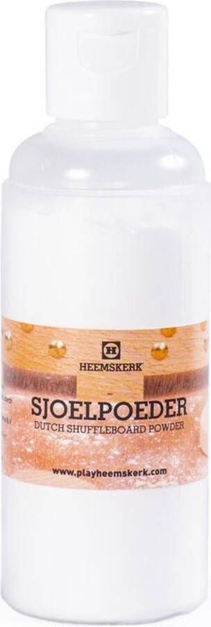 Heemskerk Sport Heemskerk Sjoelpoeder – Voor een gladde sjoelbak – 100 gram