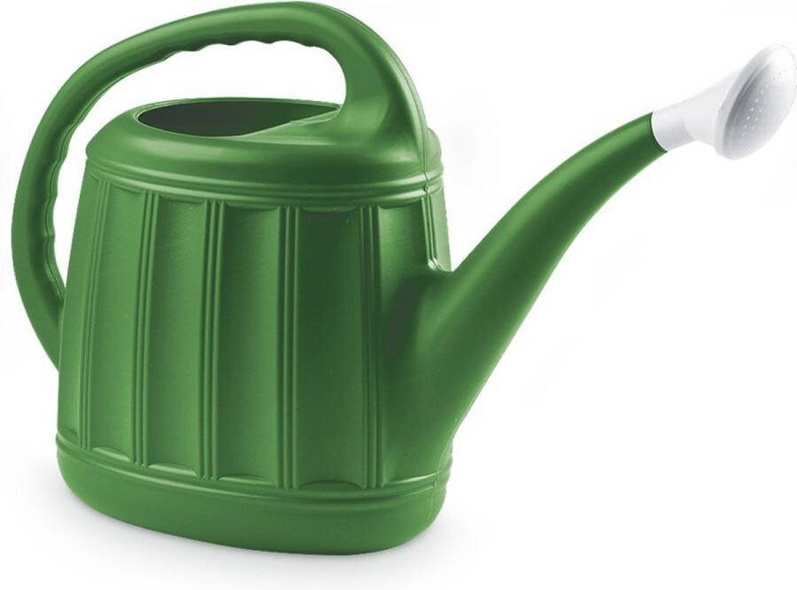 Hega hogar Tuinplanten gieter kunststof groen 10 liter met broeskop sproeikop