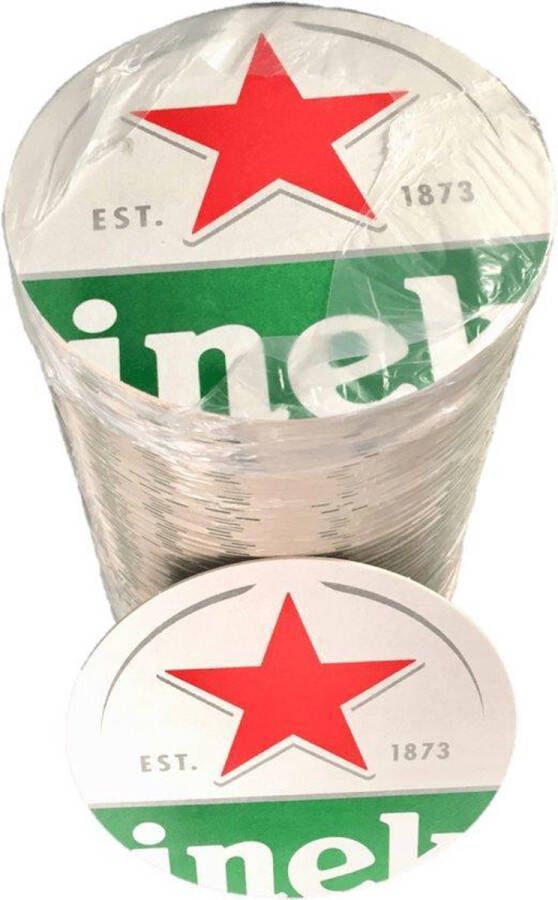 Heineken Bierviltjes 4 Rollen á 100 Stuks Ideaal Voor Onder Je Bierglas