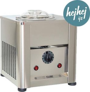 Hej CUBE 1.5 ijsmachine Zelfvriezend RVS