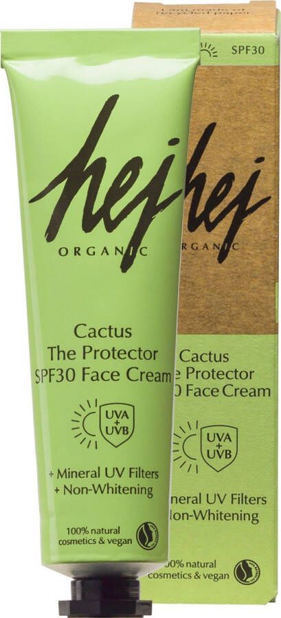 Hej Organic Gezichtscrème Cactus The Perfecter SPF 30 ml