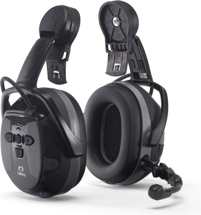 Hellberg Safety Hellberg Xstream IPX4 48101-001 LD Gehoorbescherming helmbevestiging met Bluetooth
