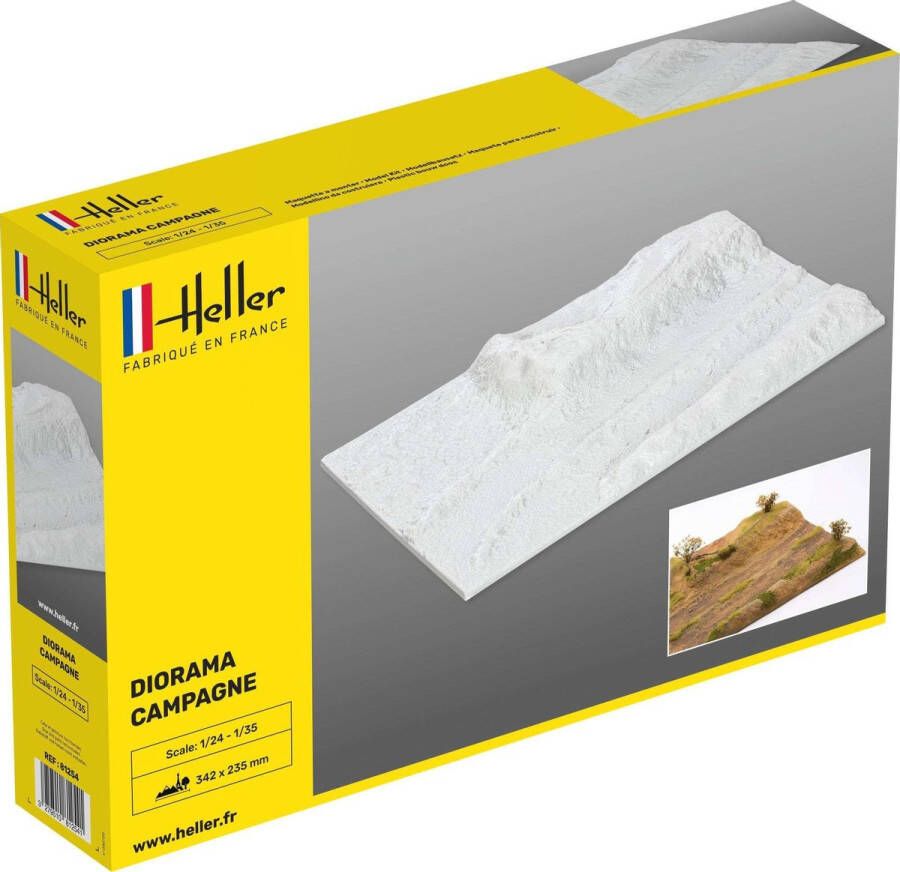 Heller 1:35 81254 Socle Diorama Campagne Accessoires set