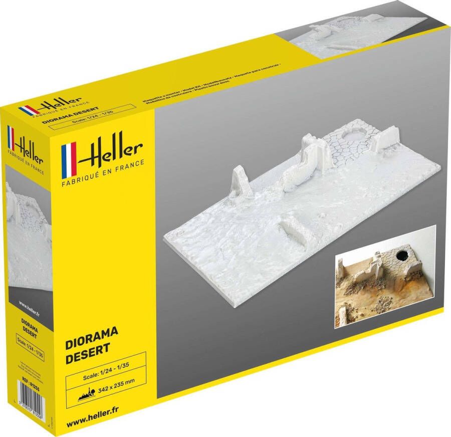 Heller 1:35 81255 Socle Diorama Desert Accessoires set