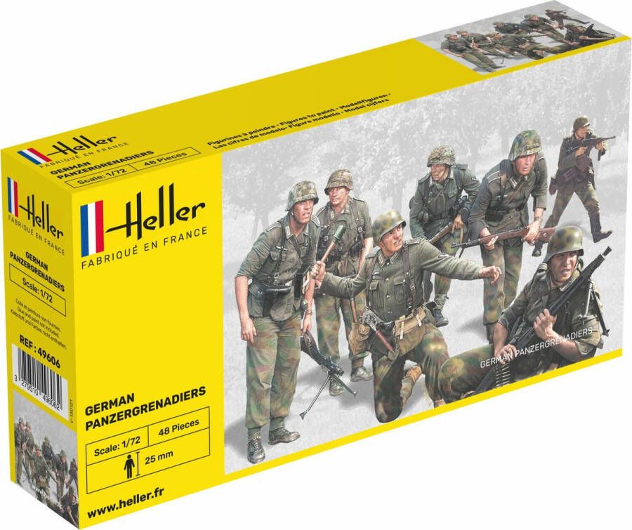 Heller 1 72 German Panzergrenadiershel49606 modelbouwsets hobbybouwspeelgoed voor kinderen modelverf en accessoires