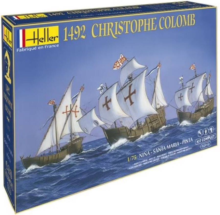 Heller 1 75 Christoph Columbushel52910 modelbouwsets hobbybouwspeelgoed voor kinderen modelverf en accessoires