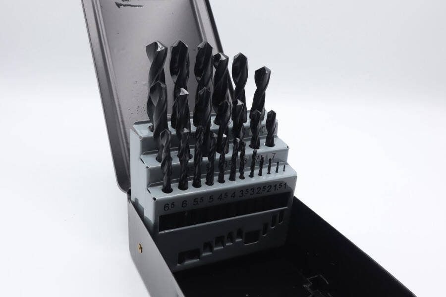 Heller 23773 4 HSS Metaal-spiraalboorset 25-delig Rollenwals DIN 338 1 set(s)