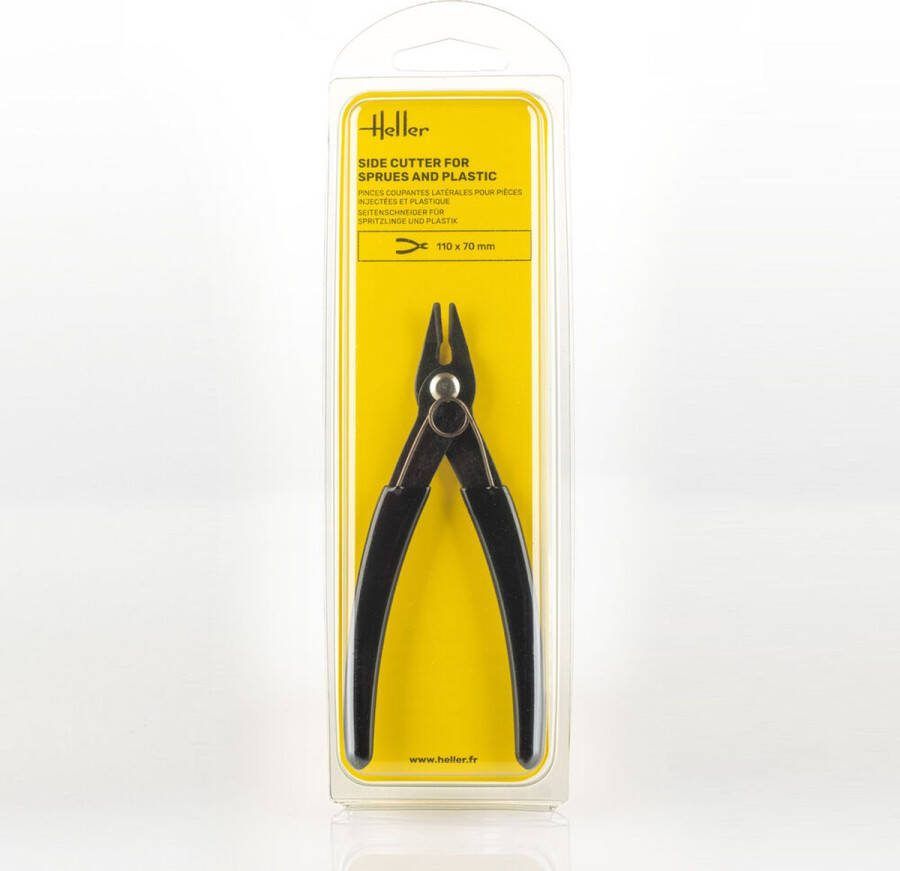 Heller 99017 Hobby Zijkniptang voor gietstukken en plastic Zwart Gereedschap