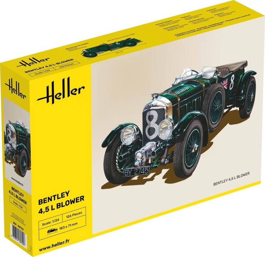 Heller Bentley 4 5L Blower Modelbouwpakket