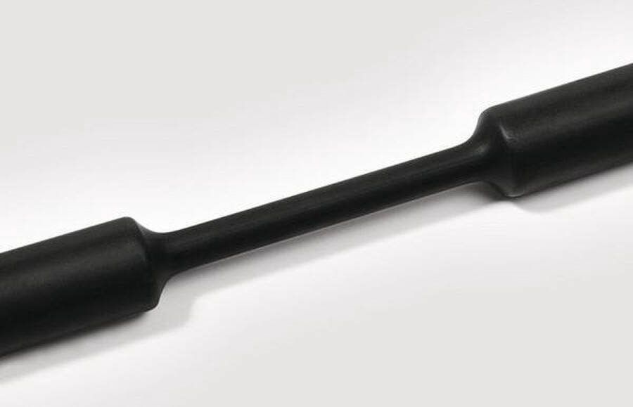 HellermannTyton 319-02400 Krimpkous zonder lijm Zwart 24 mm 8 mm Krimpverhouding:3:1 m