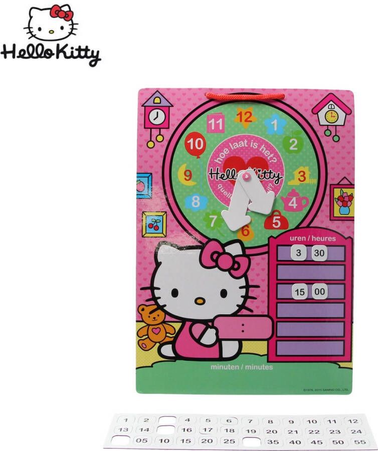 Sanrio Leer Klok kijken met Hello Kitty