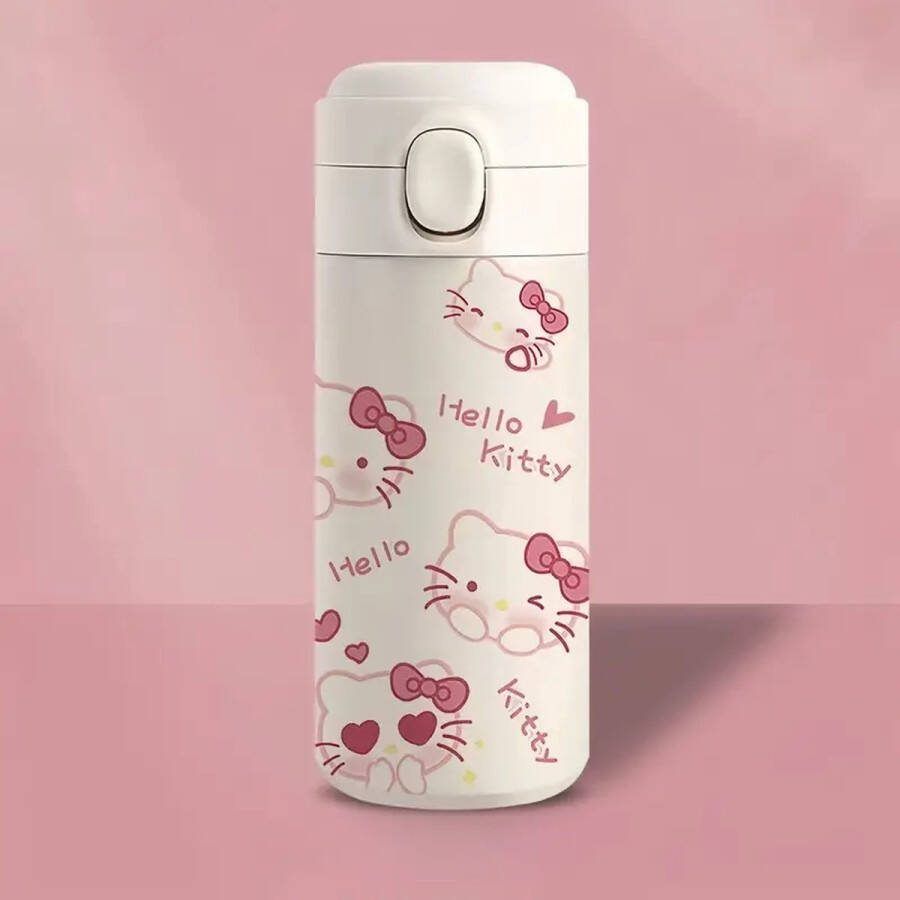 Hello Kitty Sanrio drinkbeker thermosfles roestvrijstaal