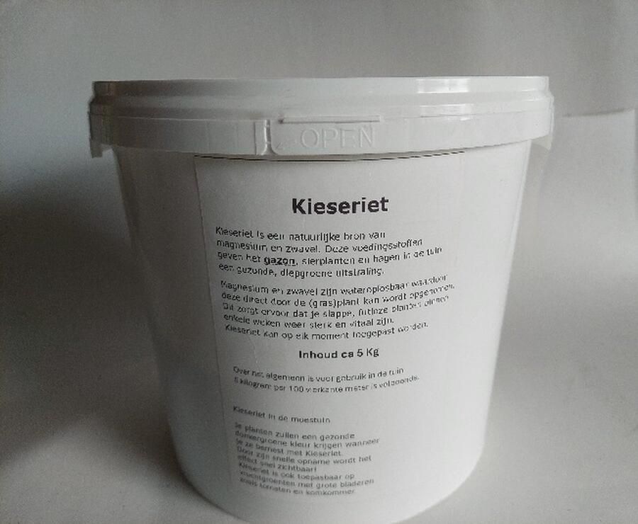 Helza Grower seeds Kieseriet in afsluitbare emmer ca 5 Kg