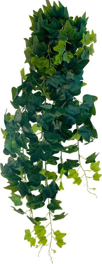 HEM Klimop (Hedera Helix Groen) Kunstplant Volle Hangplant Kunstplant 100 cm Levensechte Kunstplant Modelerende stevige hangstreng