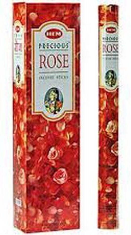 Hem Koker Tuinwierook Precious Rose Precious Rose Wierook Rozen Roos Tuinwierook Tuin Wierook Extra lang en dik Grote Wierook XL Wierook 10 stokken