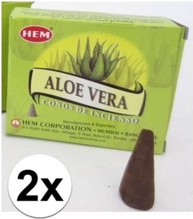 HEM Wierook Aloe Vera 20 kegeltjes