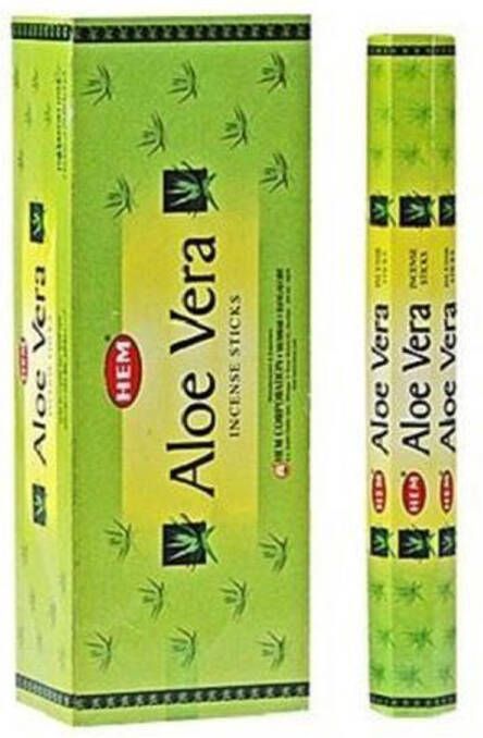 Hem Wierook Aloe Vera Slof (6 pakjes 120 stokjes)