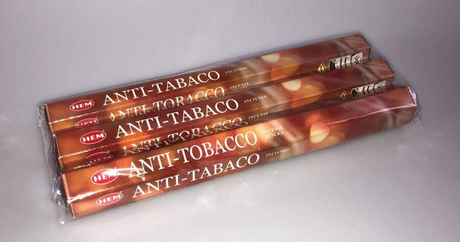 Hem Wierook Anti-Tabaco Set van 3 doosjes – Anti Tabaco – Sticks – Incense sticks – Stokjes