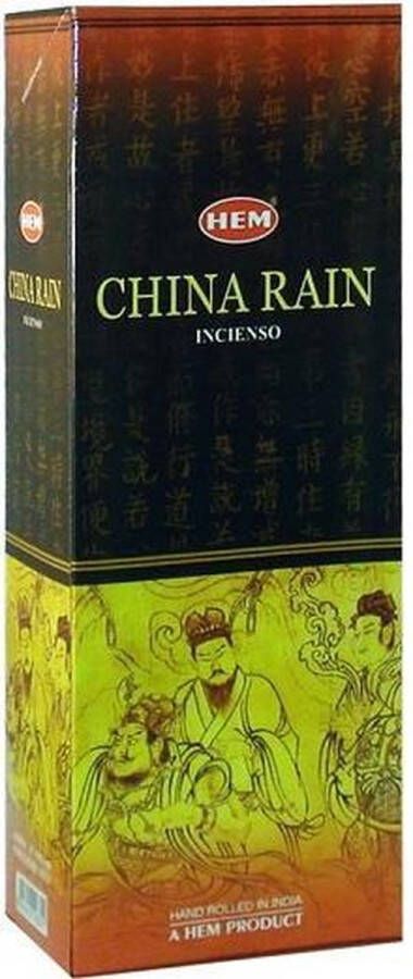 Hem Wierook China Rain (6 pakjes)