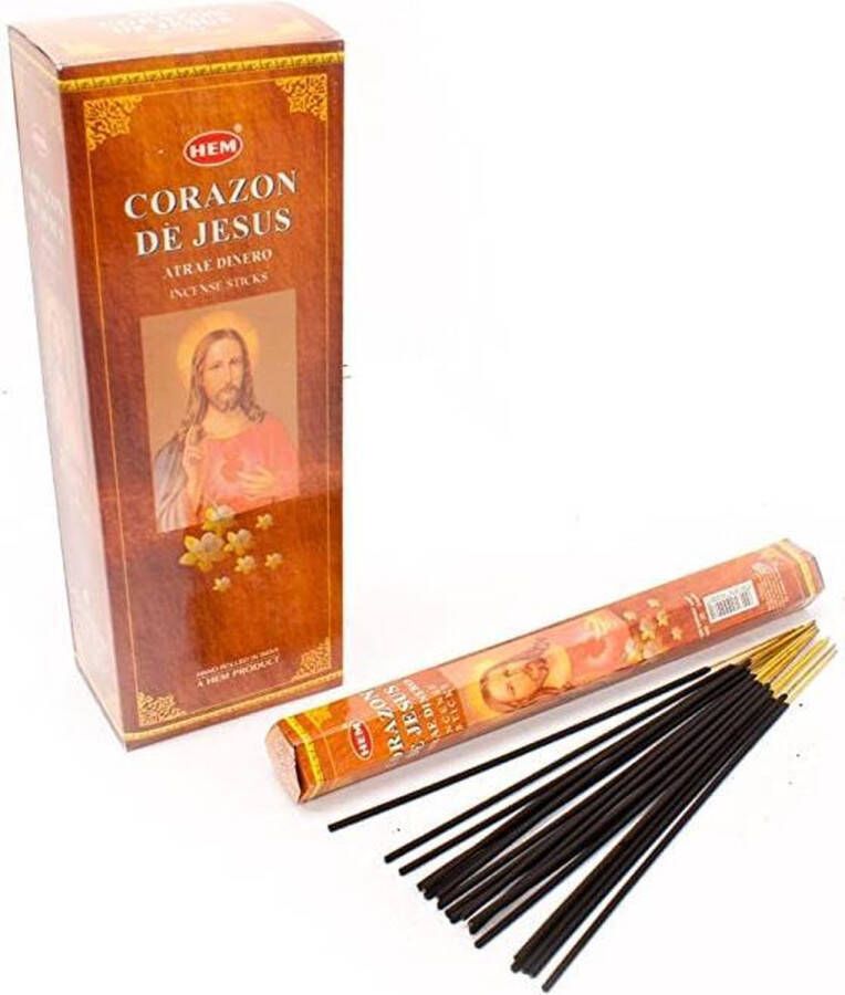 Hem Wierook Corazon De Jesus (6 pakjes)