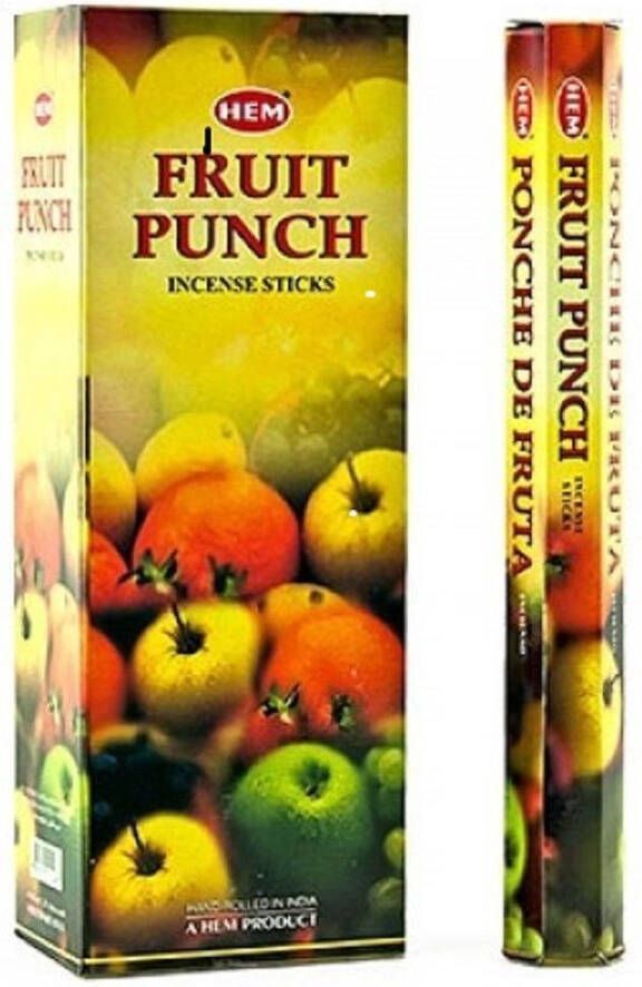 Hem Wierook Fruit Punch Slof(6 pakjes 120 stokjes )