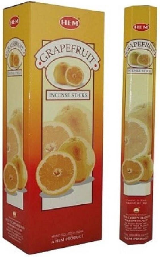 Hem Wierook Grape Fruit (6 pakjes)