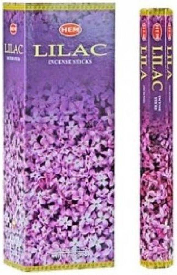 Hem Wierook Lilac Slof (6 pakjes 120 stokjes)