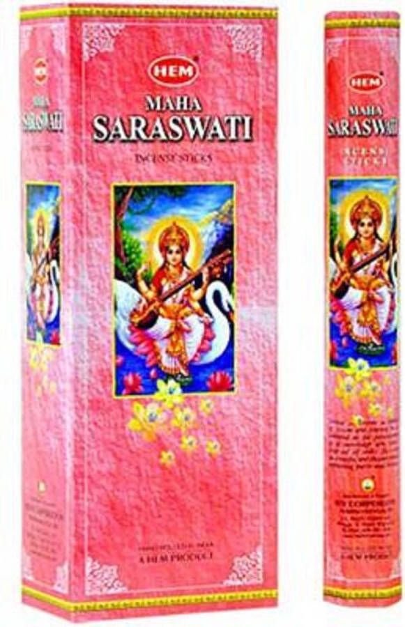 Hem Wierook Maha Saraswati (6 pakjes)