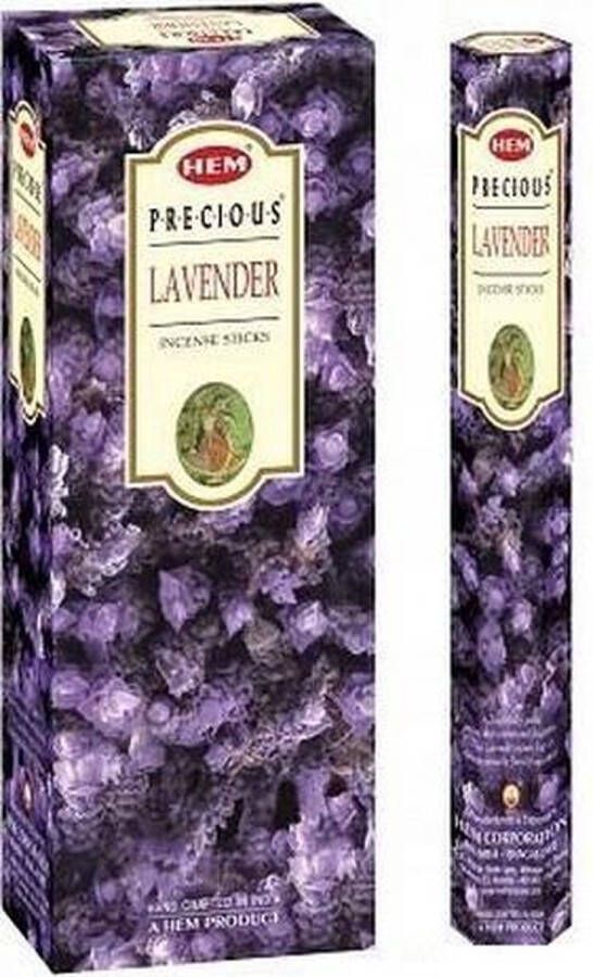 Hem Wierook Precious Lavender Slof (6 pakjes 120 stokjes)